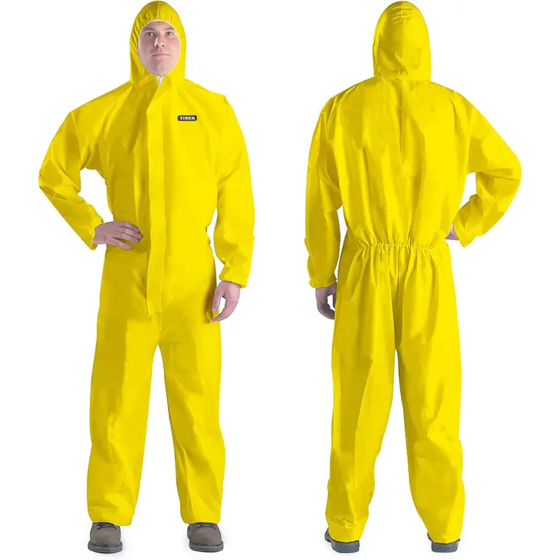 Heavy Duty Full Body Disposable Coverall Suit 1