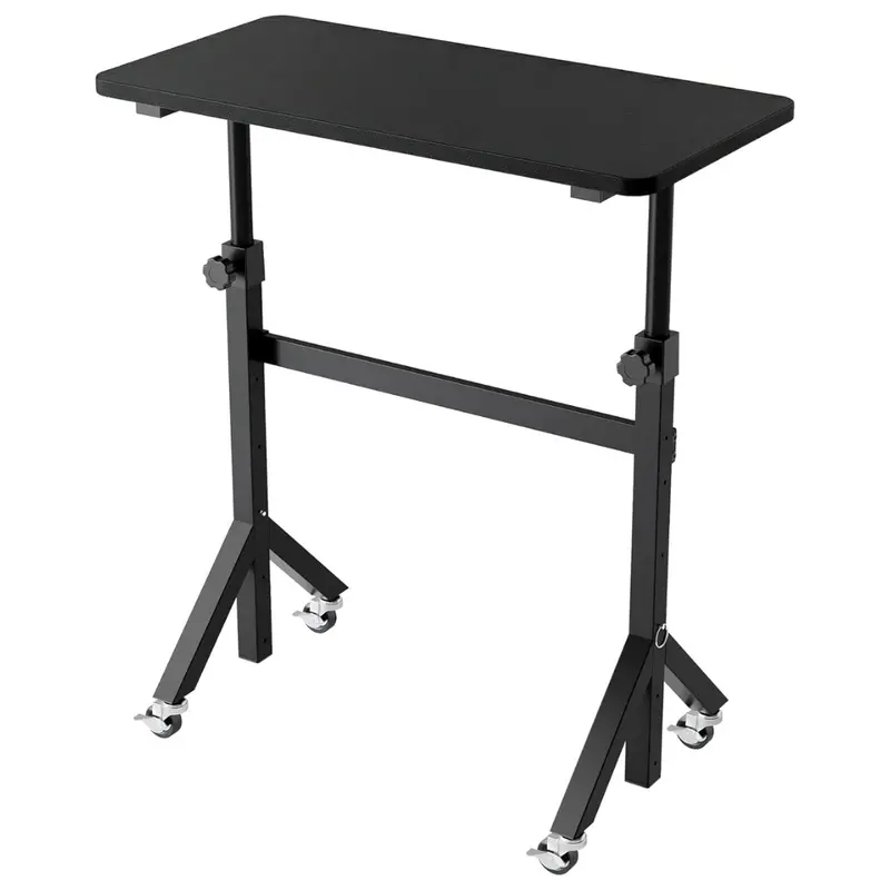 Heigh Adjustable Portable Rolling Small Standing Desk 1