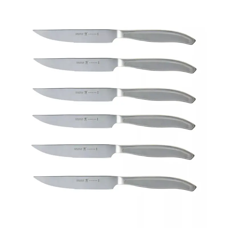 Henckels 6-Piece Stainless Steel Steak Knife Set 1