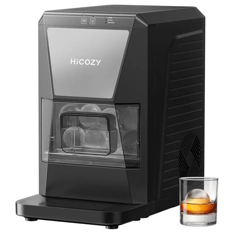 Hicozy B1 Clear Sphere Ice Ball Maker Countertop With Icygem Technology 1