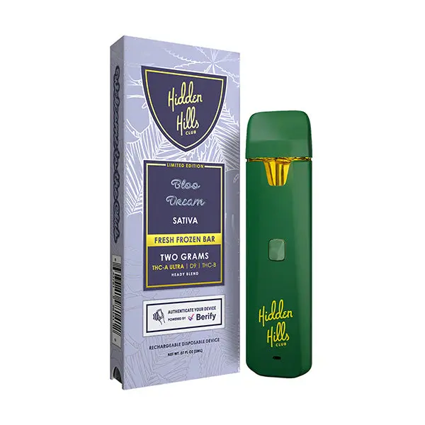 Hidden Hills Heady Blend Fresh Frozen Disposable | 2G 1