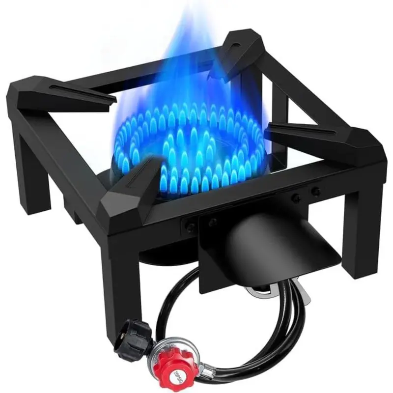 High Pressure 100000 Btus Single Propane Gas Stove 1