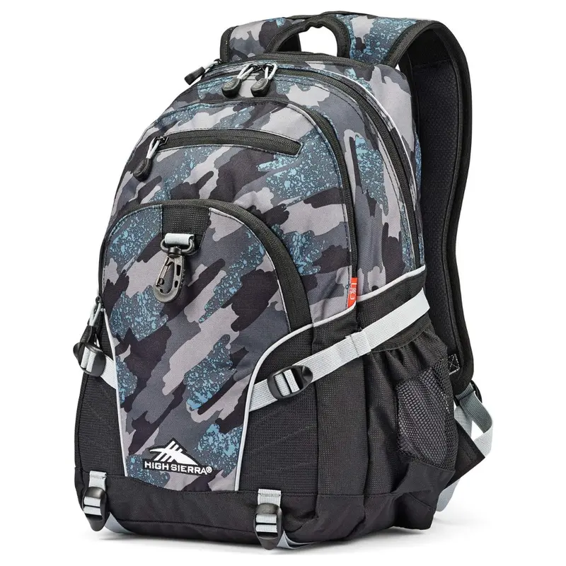 High Sierra Multiple Pockets Loop Backpack With Tablet Sleeve 1