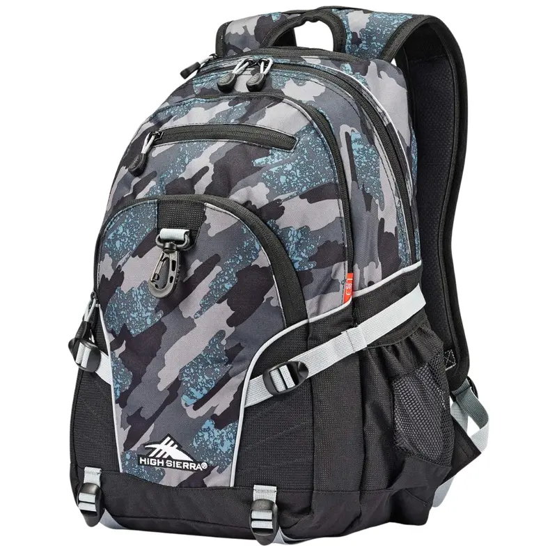 High Sierra Multiple Pockets Loop Backpack With Tablet Sleeve 1
