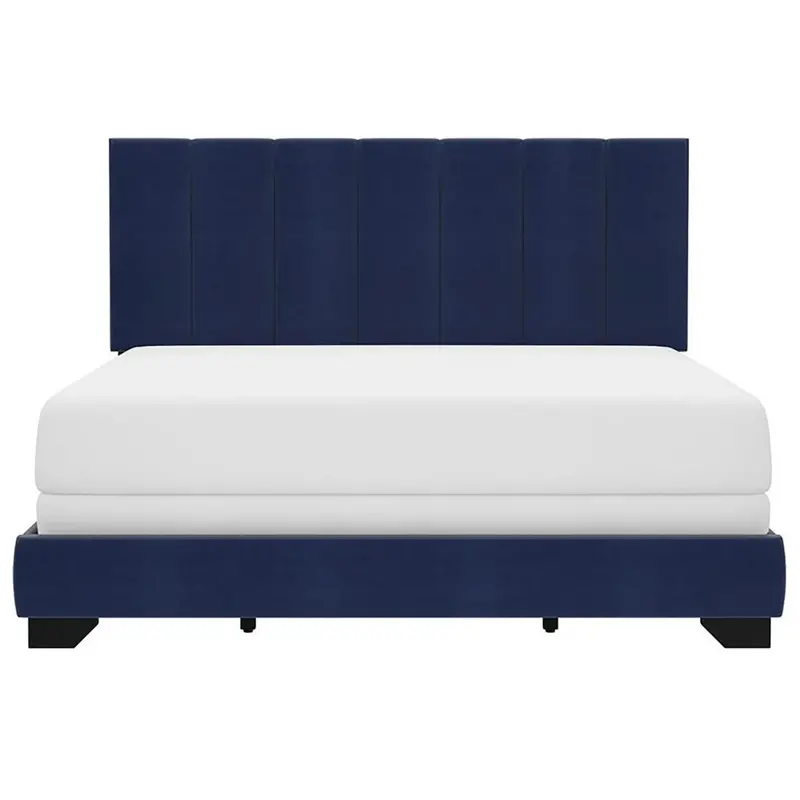 Hillsdale Reece Channel Stitched Upholstered Queen Bed 1
