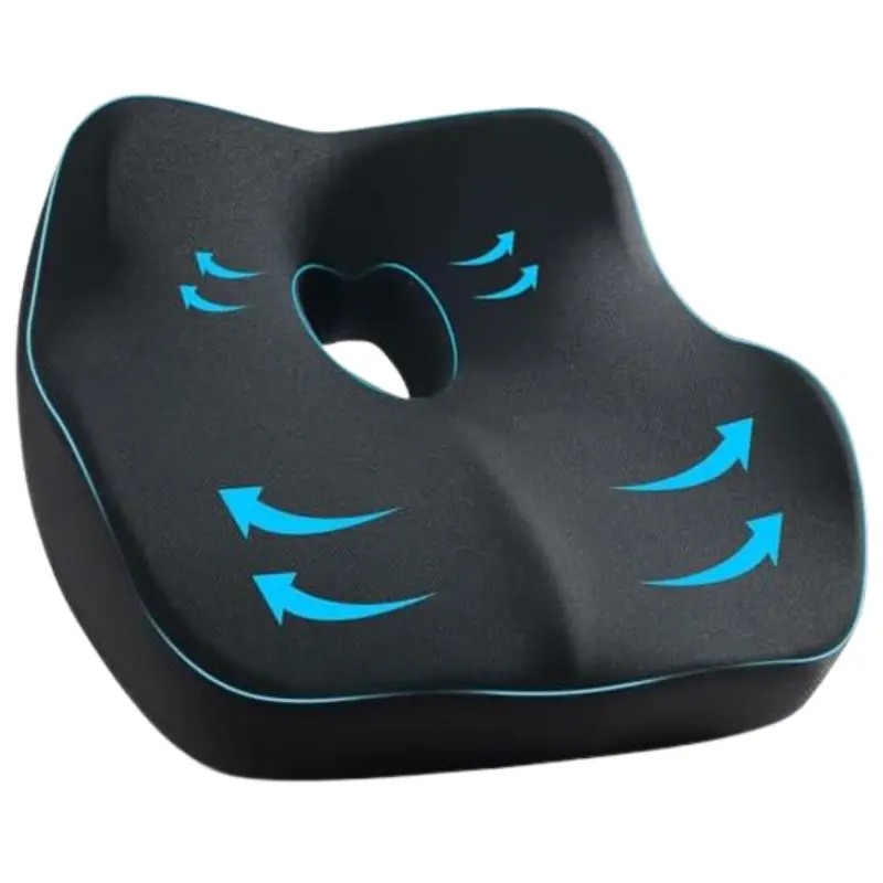 Hip Tailbone Pain Relief Memory Foam Desk Chair Cushion 1