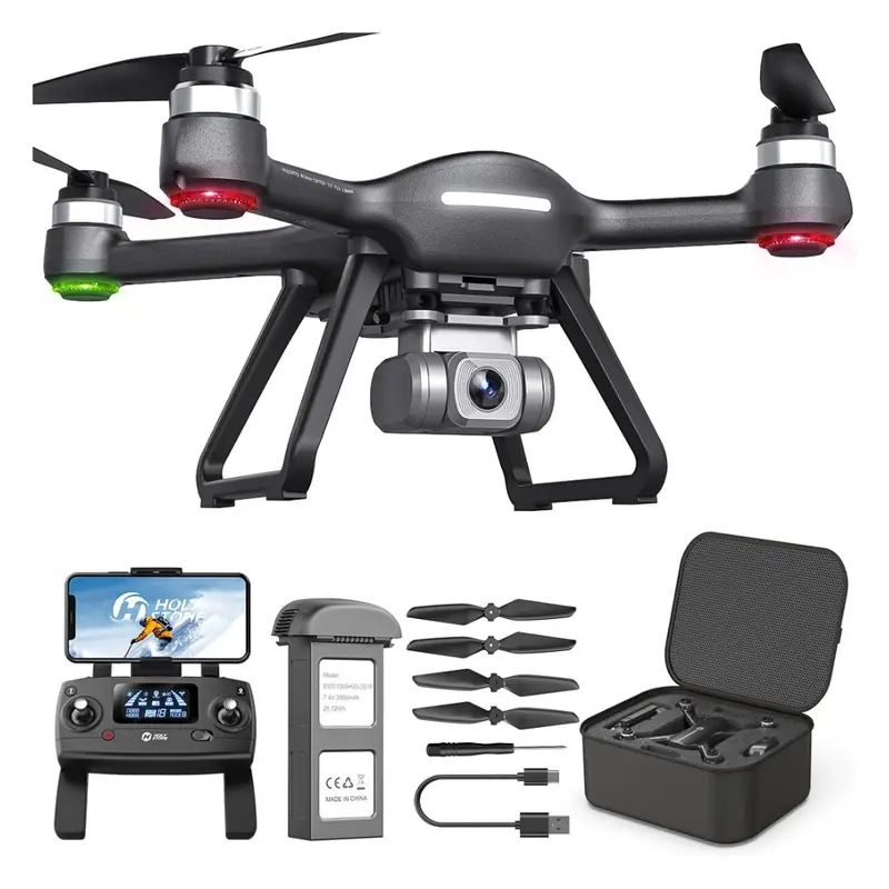 Holy Stone 4K Uhd Eis Anti Shake Drone W/ 130 Deg Fov Camera 1