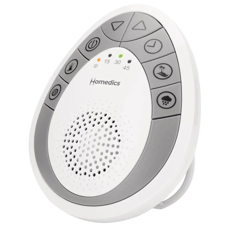 Homedics Rejuvenate Traveler White Noise Sound Machine 1