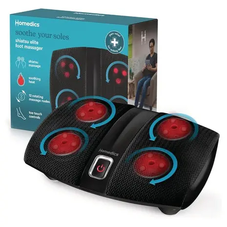 Homedics Shiatsu Foot Massager With Heat 1