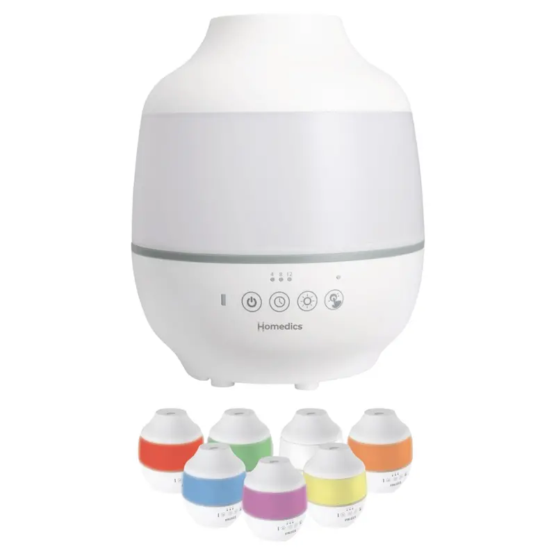 Homedics Totalcomfort Cool Mist Night Light Humidifier With Timer 1