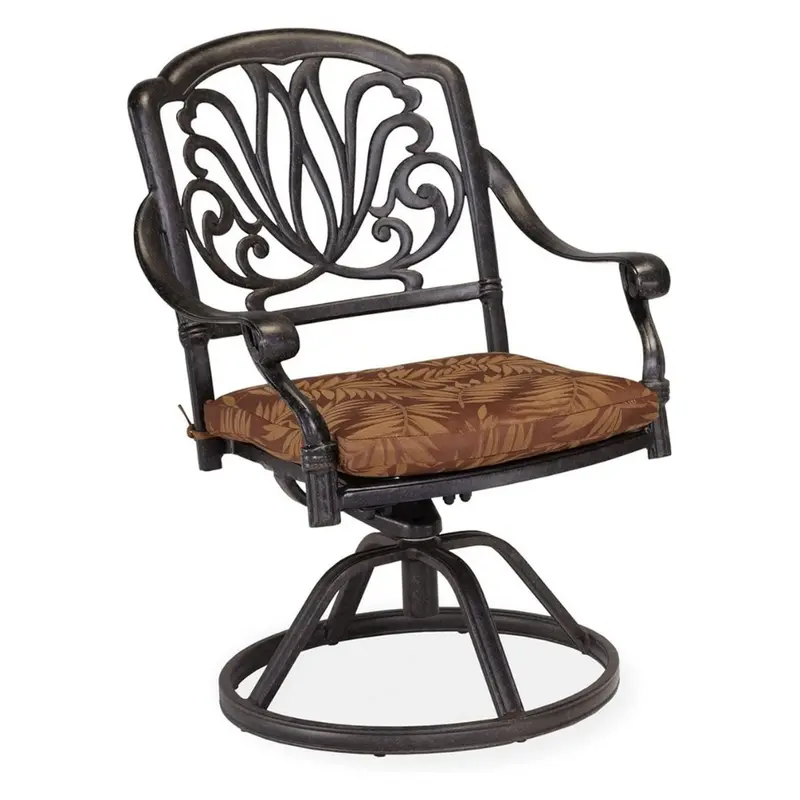 Homestyles Capri Outdoor Swivel Rocking Chair 1