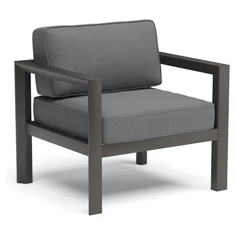 Homestyles Outdoor Aluminum Lounge Chair 1