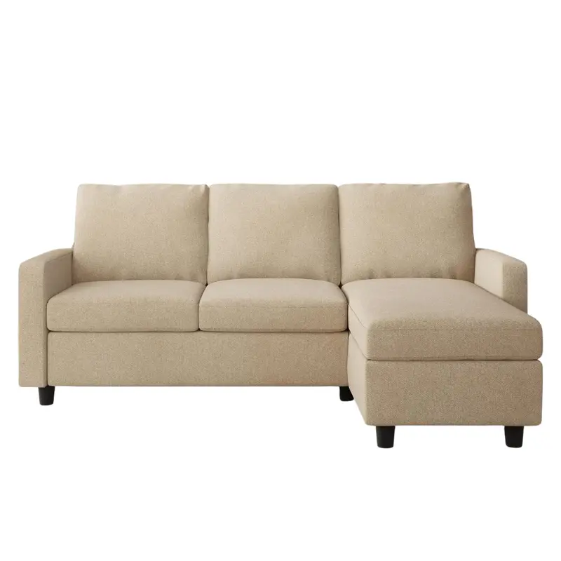 Honbay Convertible L Shaped Reversible Sectional Sofa 1