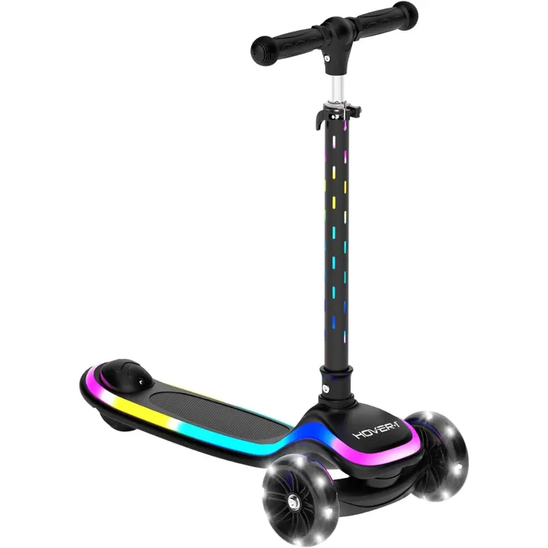 Hover-1 Chroma Folding Kick Scooter With Multicolor Wheel Lights 1