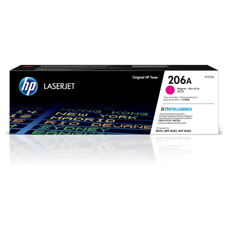 Hp 206A Magenta Toner Cartridge Compatible With Color Laserjet Pro (W2113a) 1