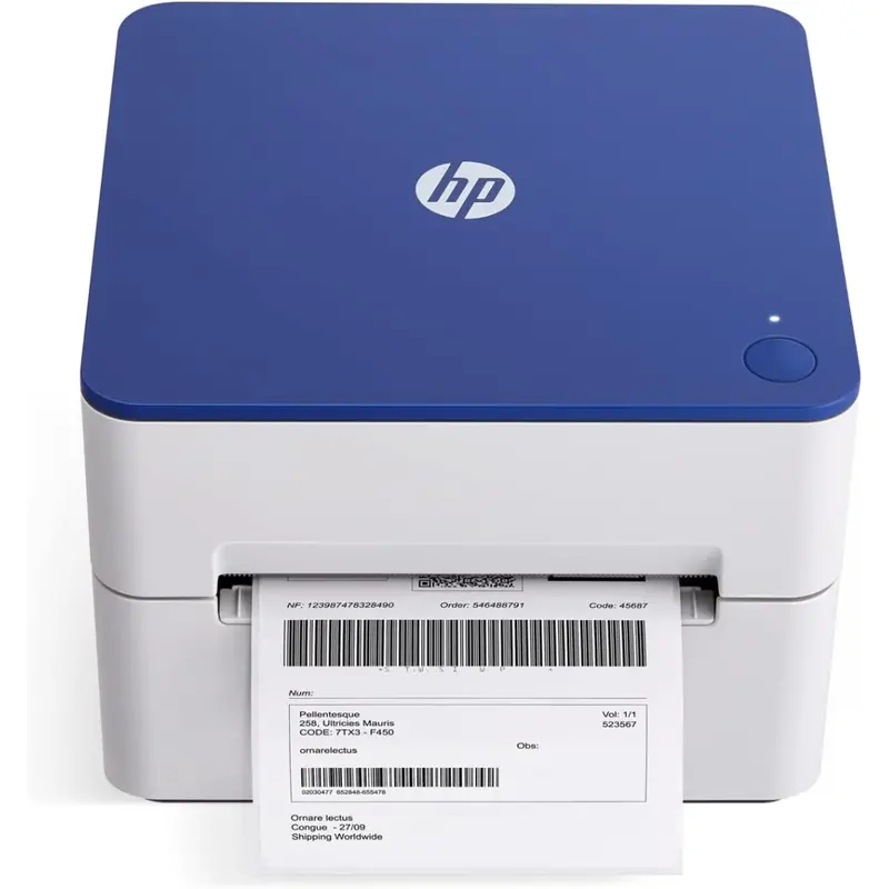 Hp Work Solutions Shipping 4X6 Thermal Label Printer 1
