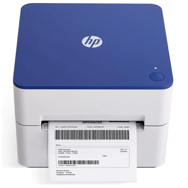 Hp Work Solutions Shipping 4X6 Thermal Label Printer 1