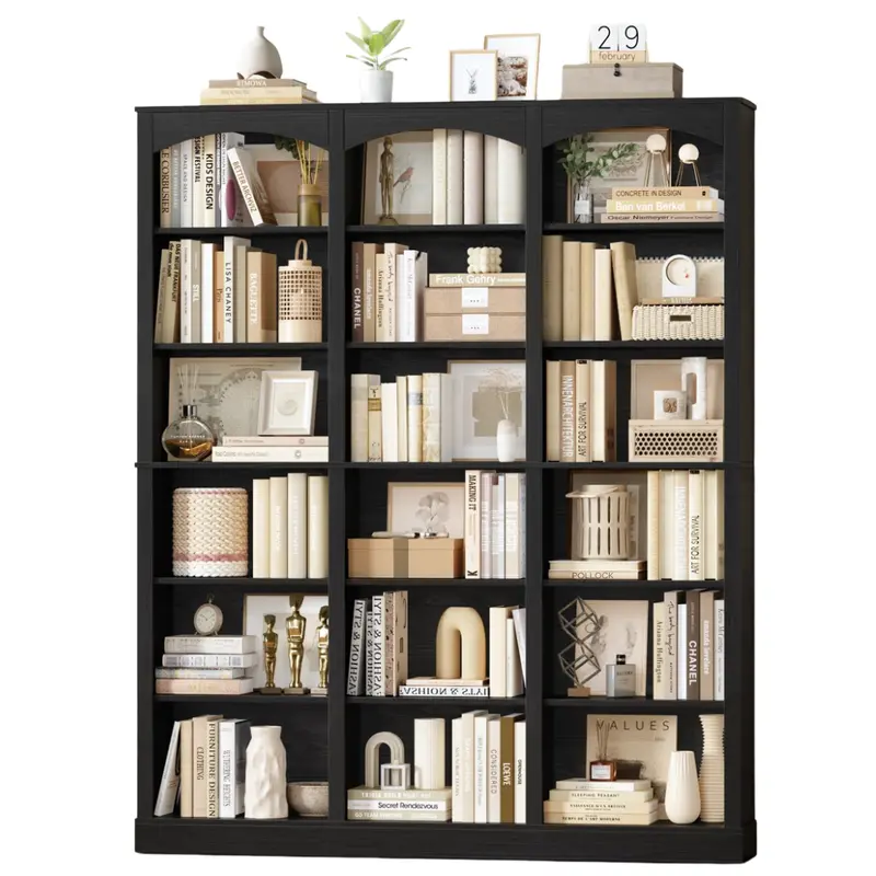 Huckins Standard Bookcase With Adjustable Shelves 1
