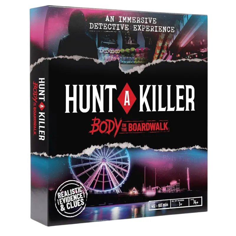 Hunt A Killer : Body On The Boardwalk Interactive Murder Mystery Game 1
