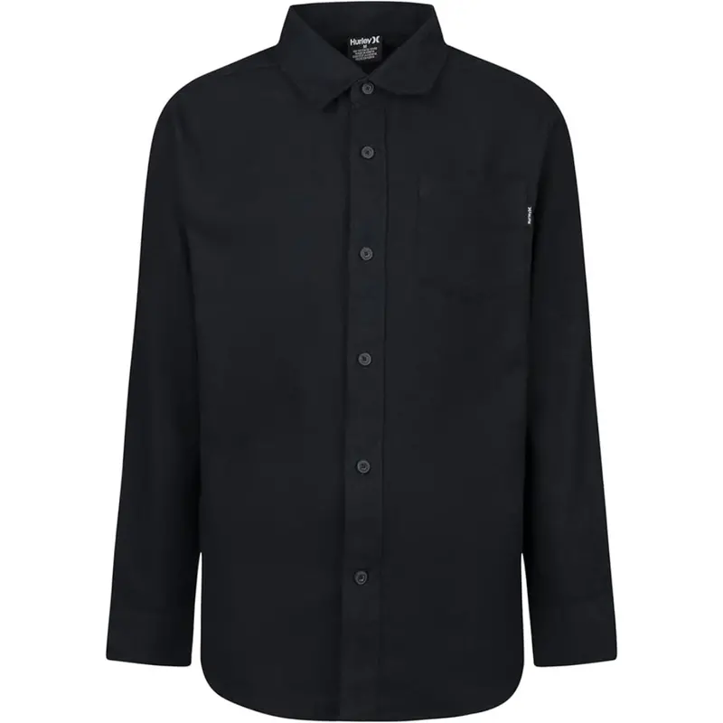 Hurley Boys' Long Sleeve Flannel Shirt 1