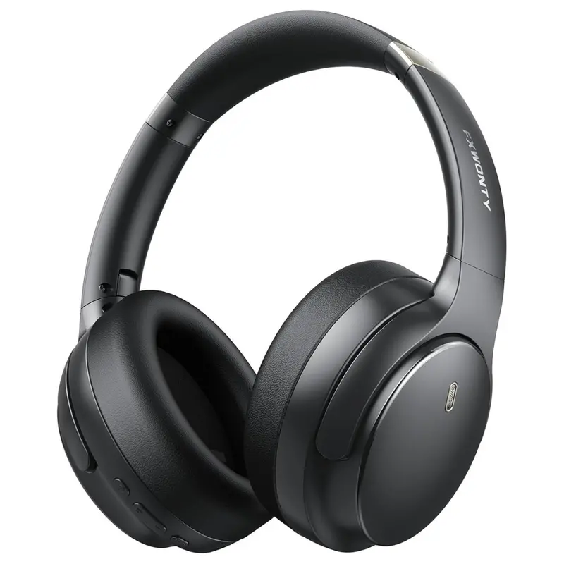 Hybrid Active Noise Cancelling Deep Bass Wireless Headphones 1