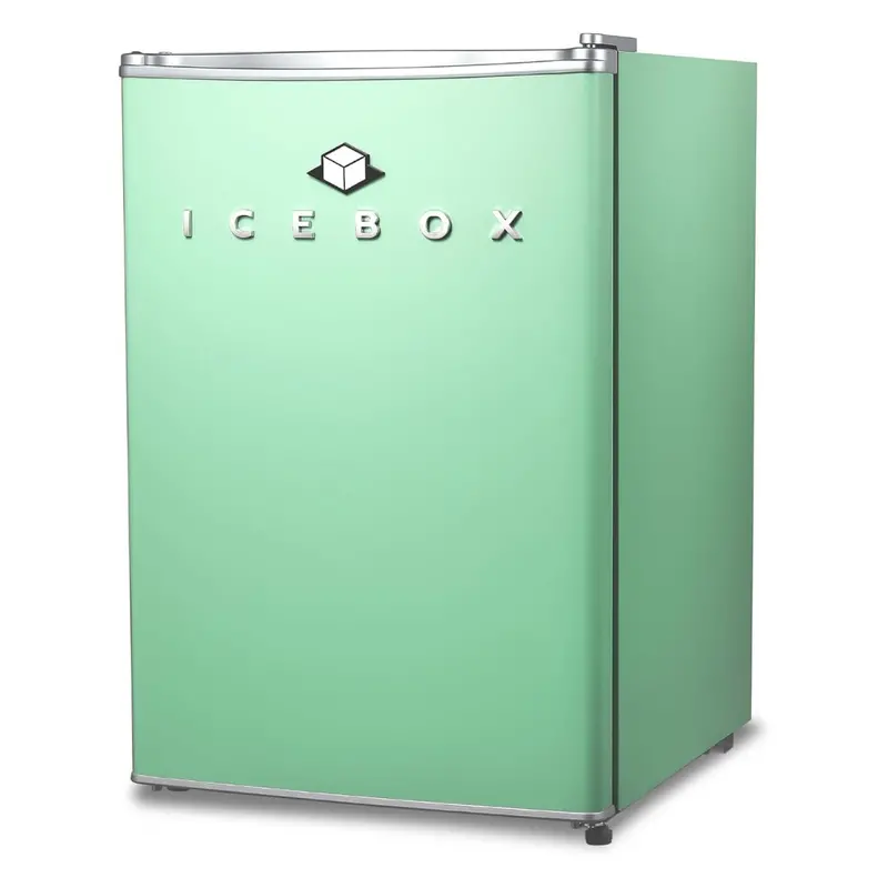 Icebox R-600A 2.5 Cu. Ft. Compact Refrigerator W/ Chiller Compartment 1