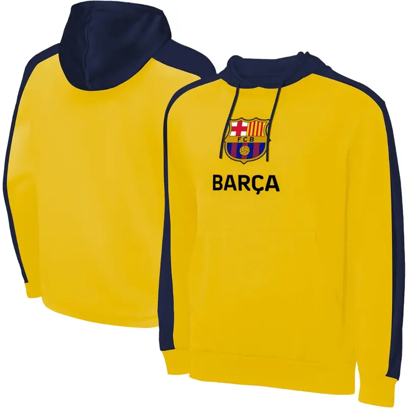 Icon Sports Officially Licensed Fc Barcelona Pullover Hoodie 1