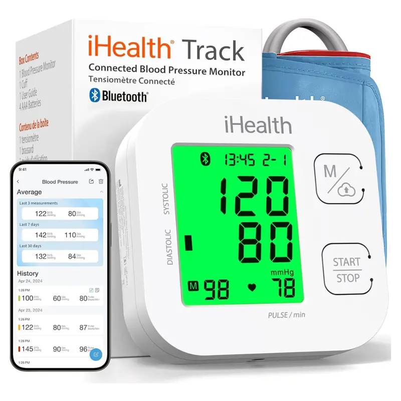 Ihealth Wireless Smart Blood Pressure Monitor With Cuff 1
