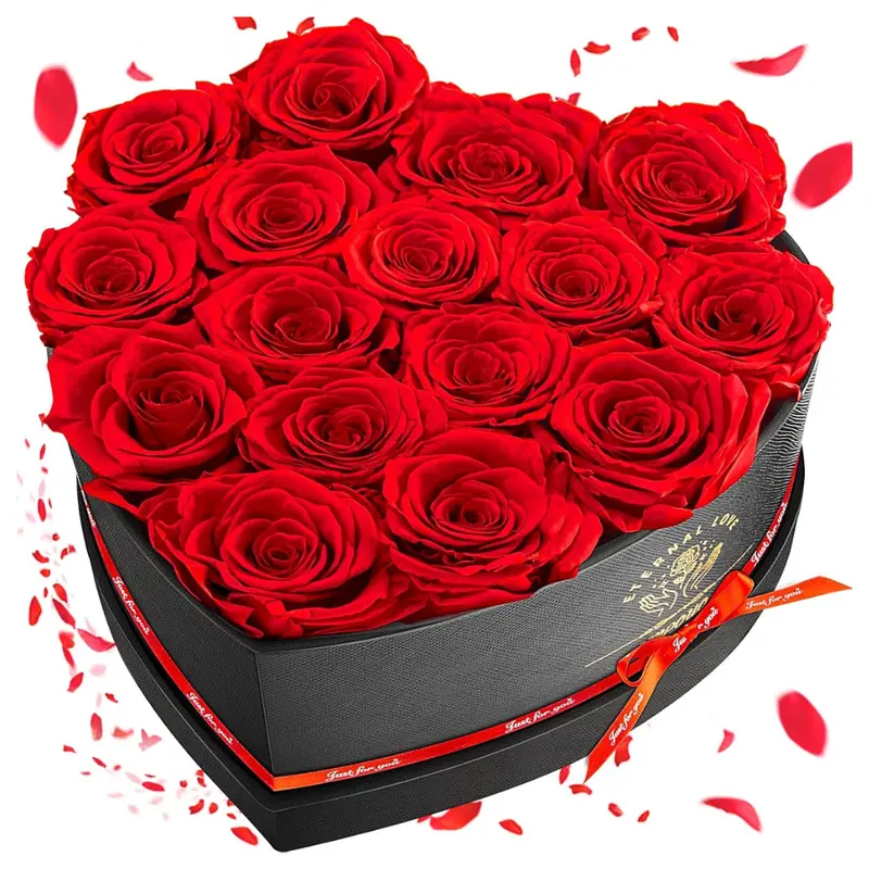 Impouo 16-Piece Preserved Rose Birthday Gifts For Women 1