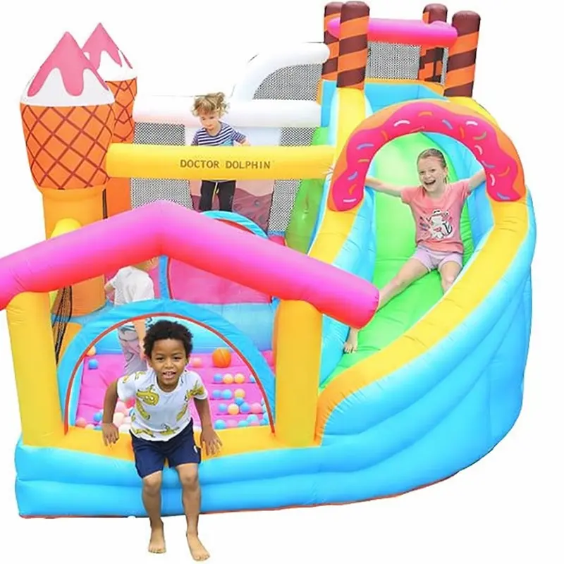 Inflatable Bouncy Castle With Air Blower 1