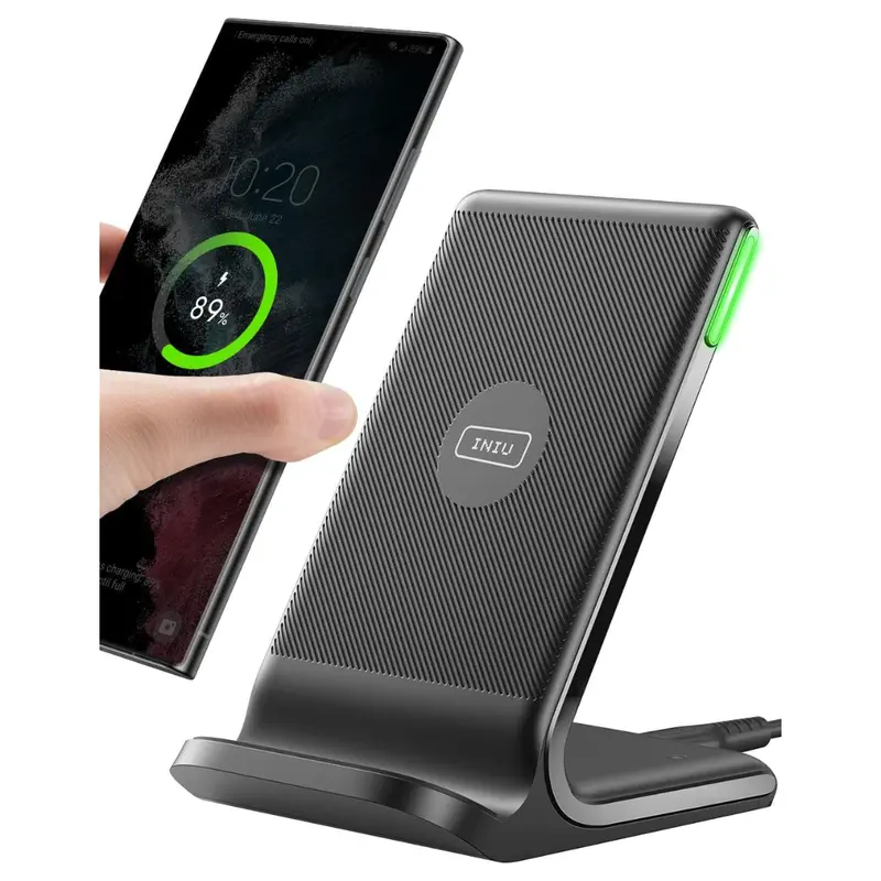 Iniu 15W Qi-Certified Wireless Charger With Adaptive Light 1