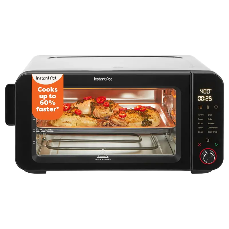 Instant Pot 6-Slice 10-In-1 Air Fryer Toaster Oven 1