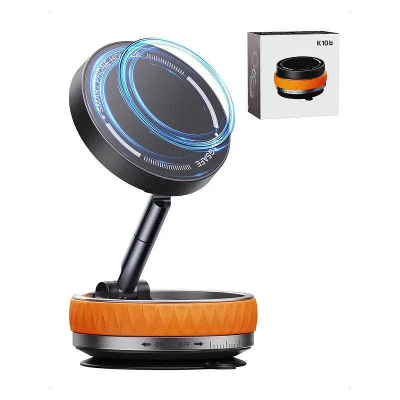 Intoval Magsafe-Compatible Magnetic Suction Cup Phone Mount 1