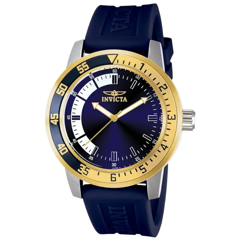 Invicta Men's 45Mm Specialty Stainless Steel Silicone Quartz Watch 1