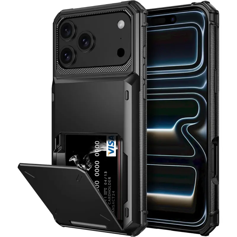 Iphone 17 Pro Max Wallet Case With Card Holder 1