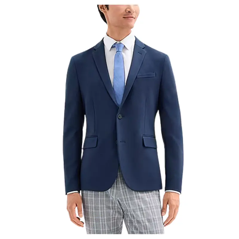 J. Ferrar Men's Knit Stretch Fabric Slim Fit Sport Coat 1