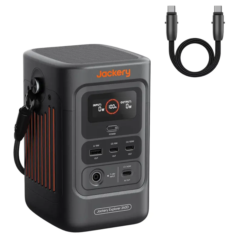 Jackery Explorer 240D 256Wh Lifepo4 Portable Power Station 1