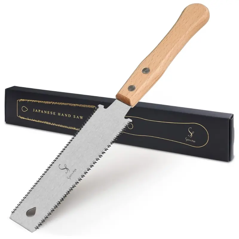 Japanese Double Edged Flush Cut Hand Saw For Wood 1