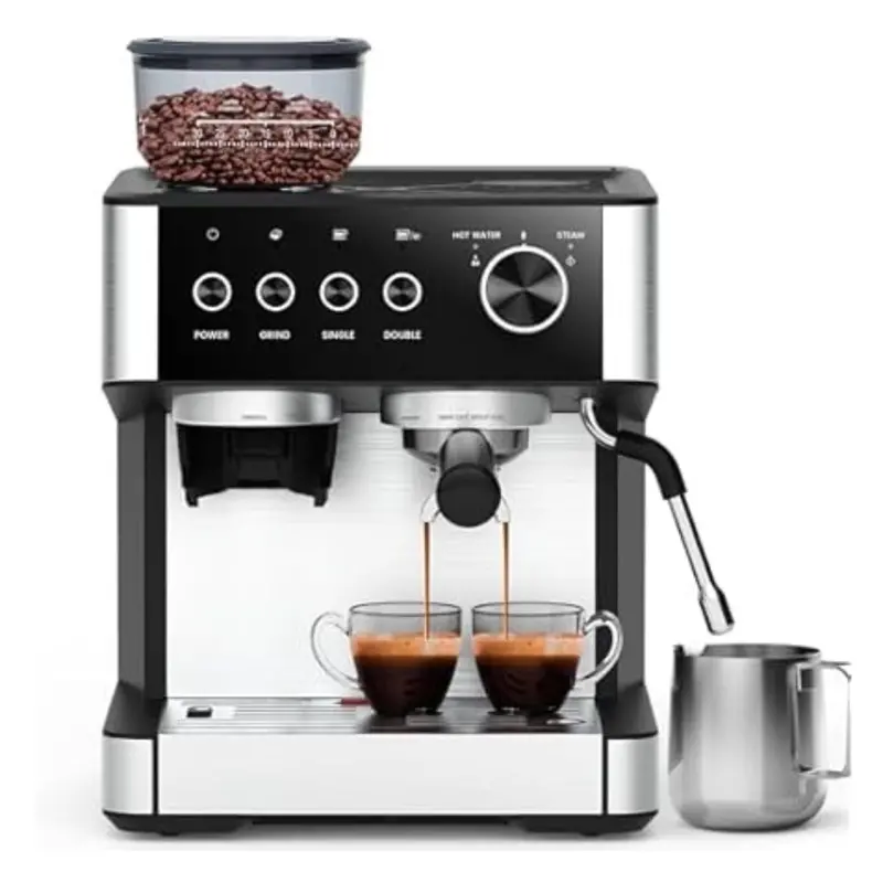 Joy Pebble 20 Bar Coffee Grinder And Expresso Machines 1