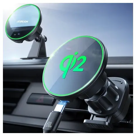 Joyroom Qi2 15W Magsafe Car Mount Charger 1