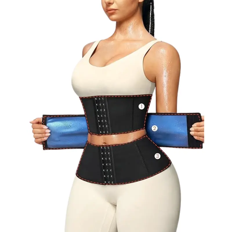 Junlan Women's Waist Trainer Sweat Belt (Various Sizes) 1