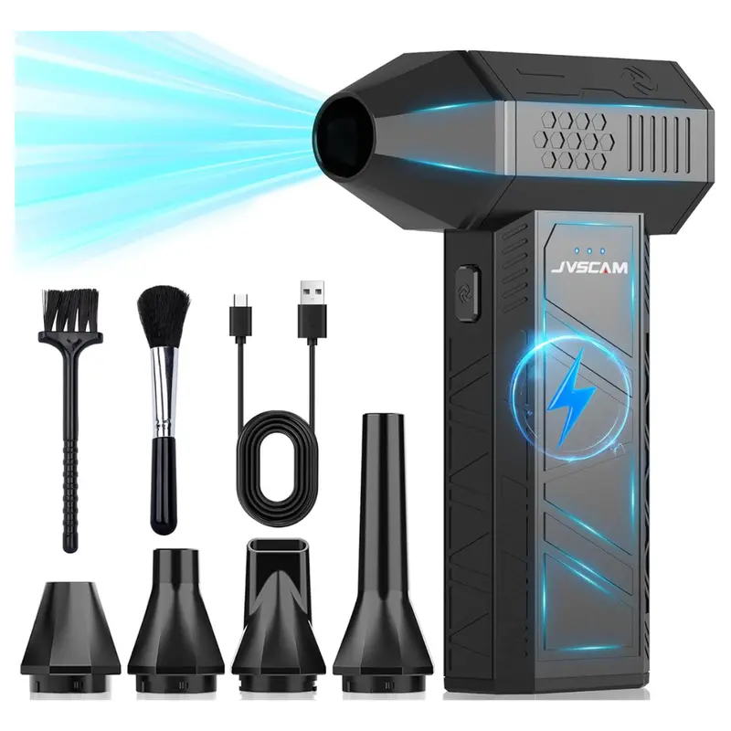 Jvscam X3 3-Speed Rechargeable Cordless Electric Compressed Air Duster 1