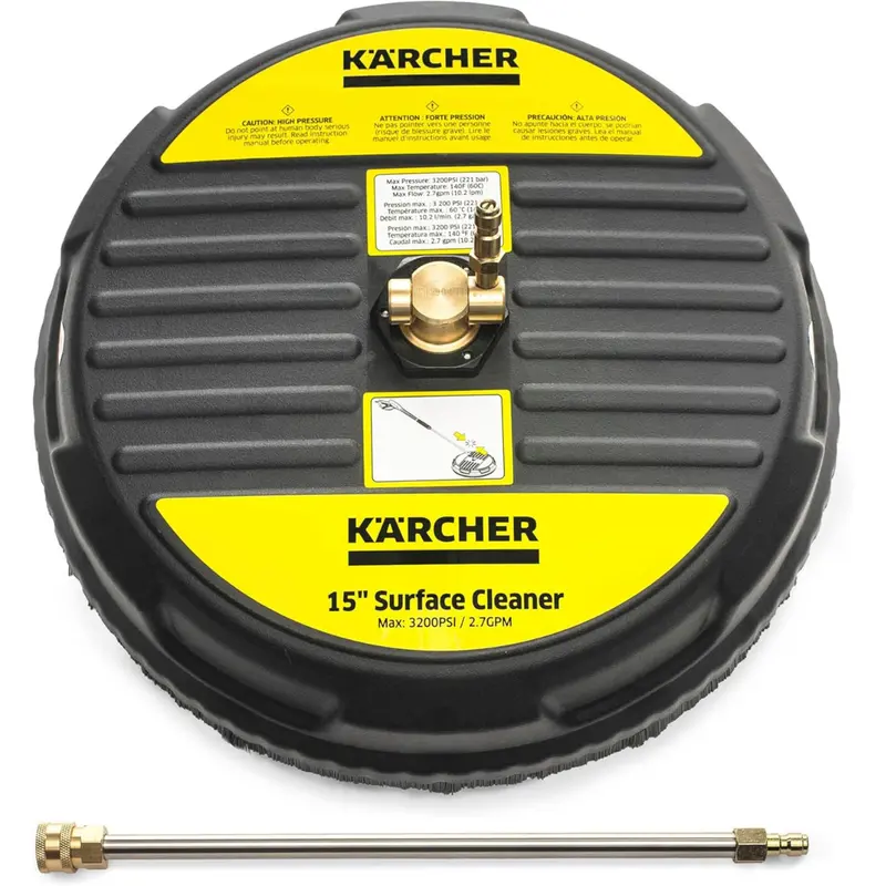 Karcher 15" 3200 Psi Universal Pressure Washer Surface Cleaner 1