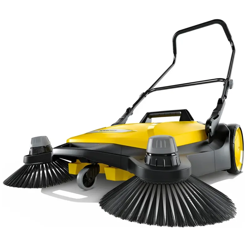 Karcher S 6 Twin Walk-Behind Outdoor Hand Push Floor Sweeper 1