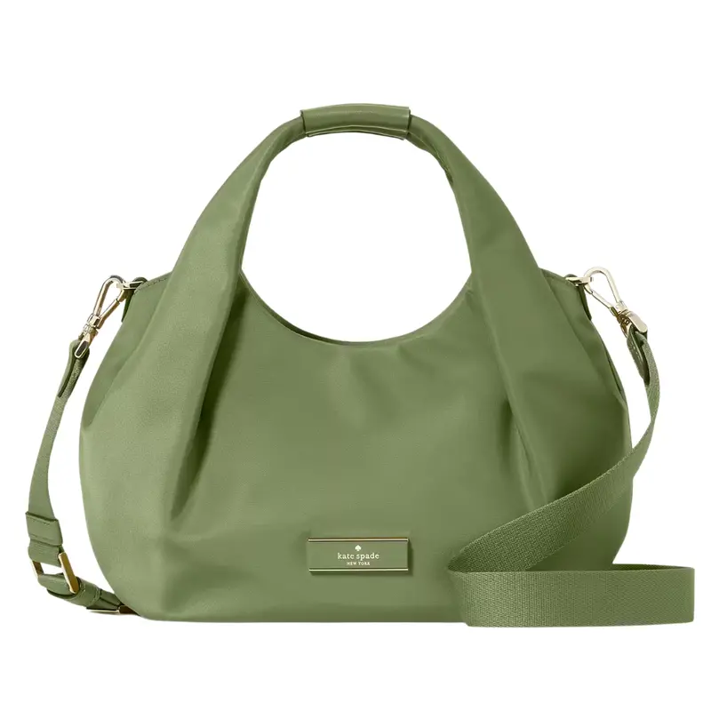Kate Spade Carter Nylon Small Pleated Crossbody Bag 1