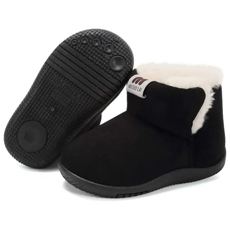 Keesky Fur Lined Winter Warm Toddler Winter Boots 1
