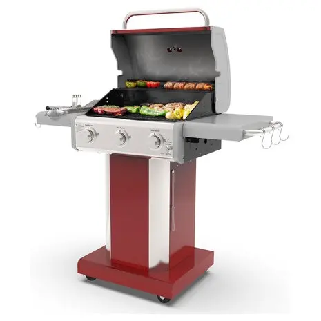 Kenmore 3-Burner Outdoor Bbq Grill With Folding Sides 1