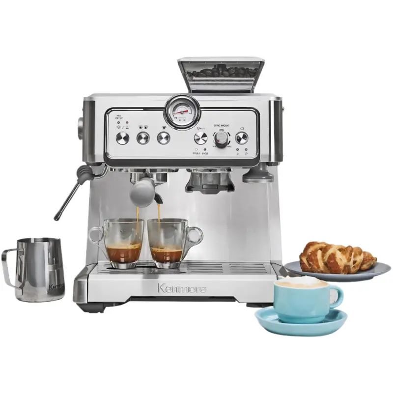 Kenmore Automatic Espresso Machine With Built-In Bean Grinder 1
