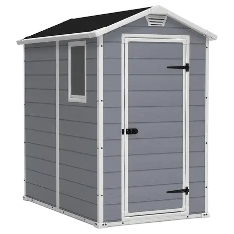 Keter Manor 4X6 Resin Outdoor Storage Shed 1