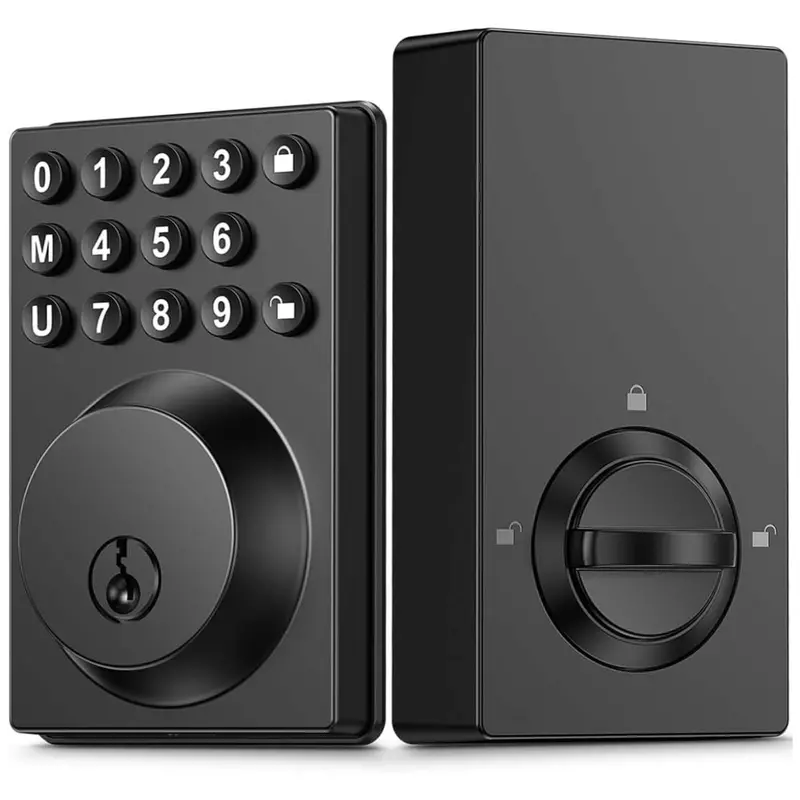 Keyless Entry Front Door Deadbolt Lock With Keypad 1